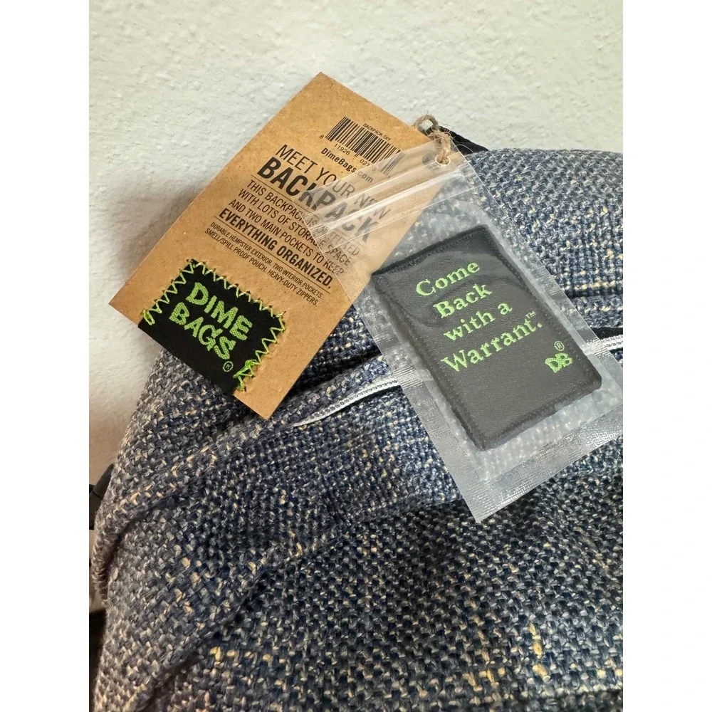 Classic Backpacks by Dime Bags in Aqua NWT
